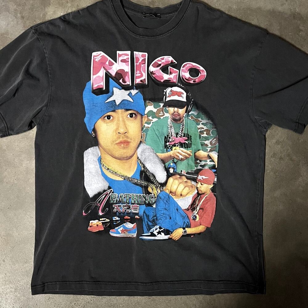 Marino Morwood Nigo XL Rap T Shirt x Asap Rocky